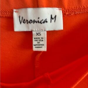 Veronica M Vibrant Orange Slacks